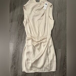 Abercrombie & Fitch Cream Mini Dress
